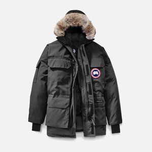 Canada Goose Men Vintage Parka Expedition Real Fur Hood, AS IS - Graphite Size M